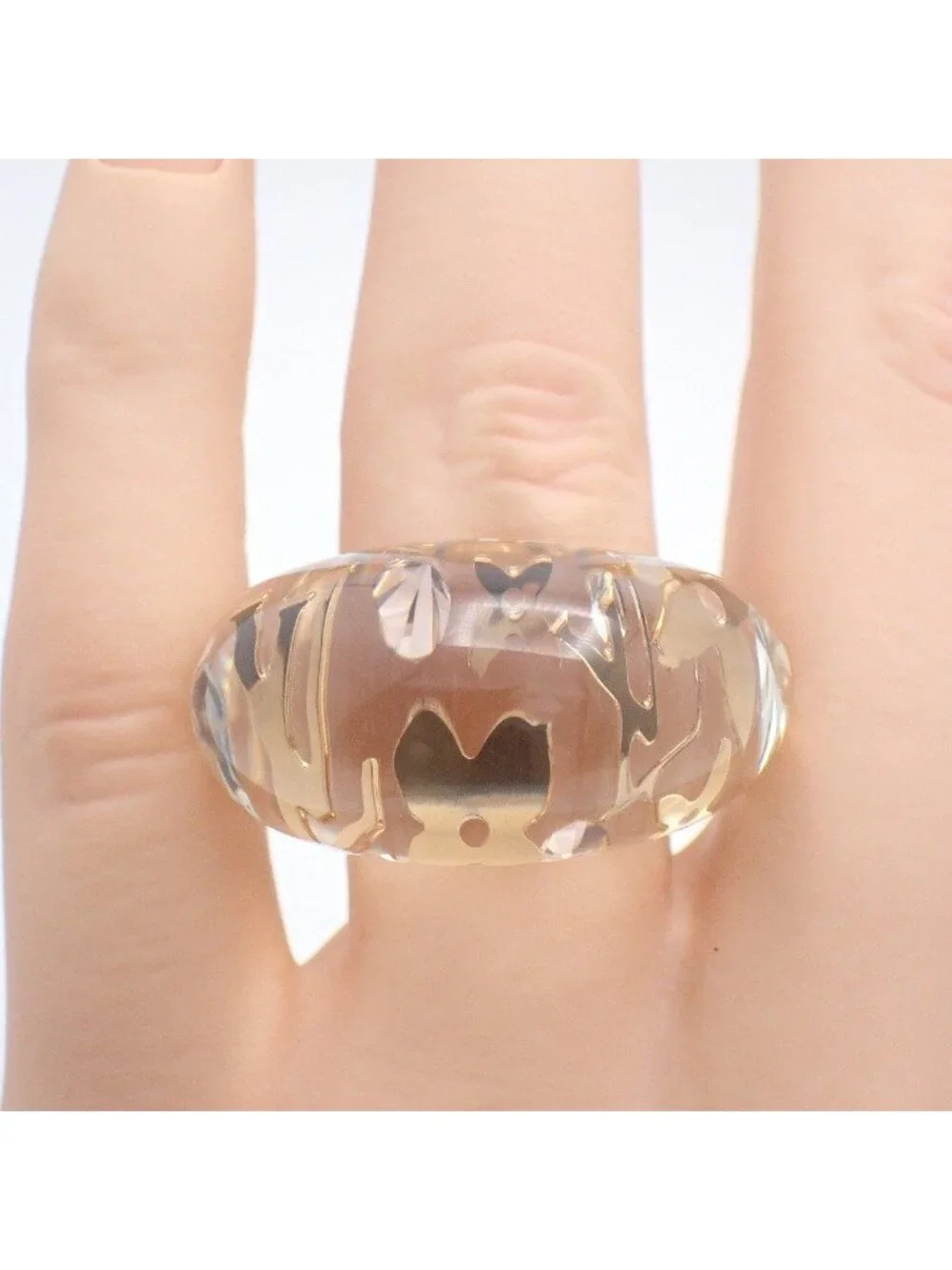 Louis Vuitton Bague Inclusion Ring Plastic